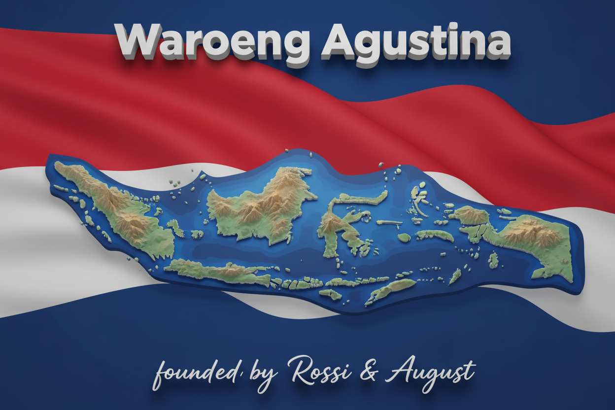 Vervang de Nederlandse vlag met de Indonesische vlag